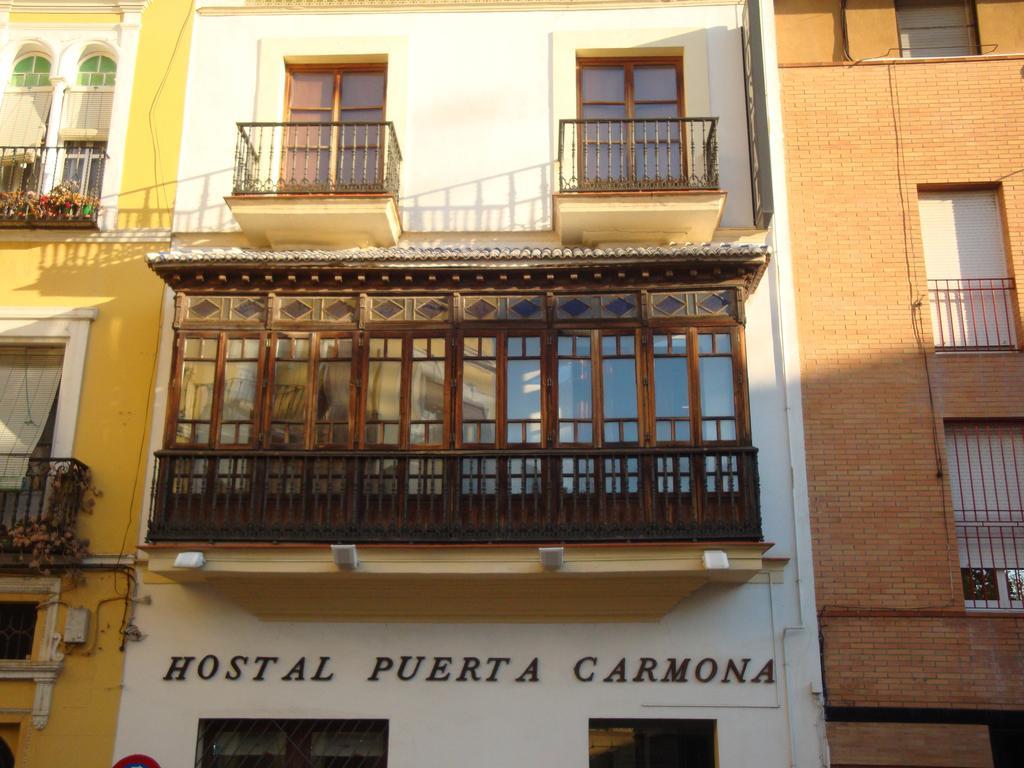 Hotel Hostal Puerta Carmona Sevilla Exterior foto